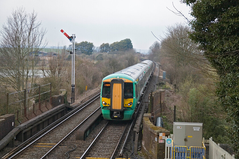 52. 377123, SN 16.32 London Victoria-Bognor Regis, Amberley station