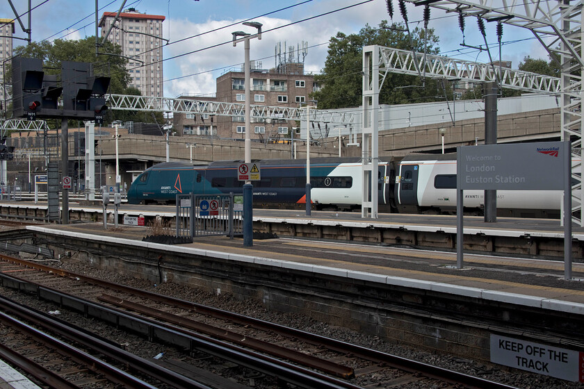 390134, VT 14.20 London Euston-Wolverhampton (9G24, RT), London Euston station 
 390134 'City of Carlisle' will soon work the 9G24 14.20 service to Wolverhampton. It is seen at the country end of Euston station in some pleasantly warm and welcome afternoon sunshine. 
 Keywords: 390134 14.20 London Euston-Wolverhampton 9G24 London Euston station Avanti West Coast Pendolino City of Carlisle