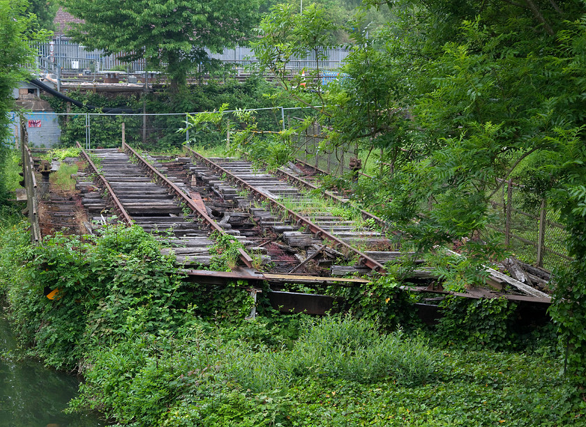 Former LNWR Rewley Road swing bridge 
 Rewley Road swing bridge was last used in 1984 when freight services were withdrawn from the spur of the former LNWR line that led to Rewley Road station just a short distance from the present Oxford station. This scheduled structure was supposed to have been restored in 2012, but so far, nothing has happened. This process is now looking urgent given the condition of the structure that is over 100 year's old. 
 Keywords: Rewley Road swing bridge