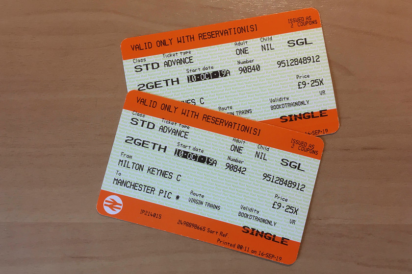 Tickets, Milton Keynes Central-Manchester Piccadilly 
 Under 10 each for a single from Milton Keynes to Manchester Piccadilly is fairly good value at just fourteen pence per mile. 
 Keywords: Tickets Milton Keynes Central-Manchester Piccadilly