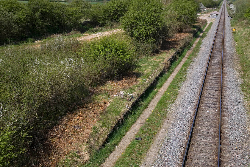 Down platform, former Waddesdon Manor station (Closed 06.07.36) SP758180 
 This location is over thirty miles from London but is actually a disused underground station! Waddesdon Manor station was opened by the Metropolitan Railway on 01.01.1897 as part of a branch line that ran deep into rural Buckinghamshire. In 1897 the station was rebuilt to mainline standards with a large two-story station building built on the platform seen here. A substantial latticed footbridge linked this platform to the up one to the right that has now been removed. The station saw few passengers and was closed 06.07.36 but the line remained busy operated now by the GCR. Gradual rationalisation took place with the line now singled carrying regular freight to Calvert and other occasional charters. This location could well be changing again in the future with the possibility of HS2 passing this spot, but, I won't hold my breath! 
 Keywords: Down platform former Waddesdon Manor station Closed 06.07.36 SP758180