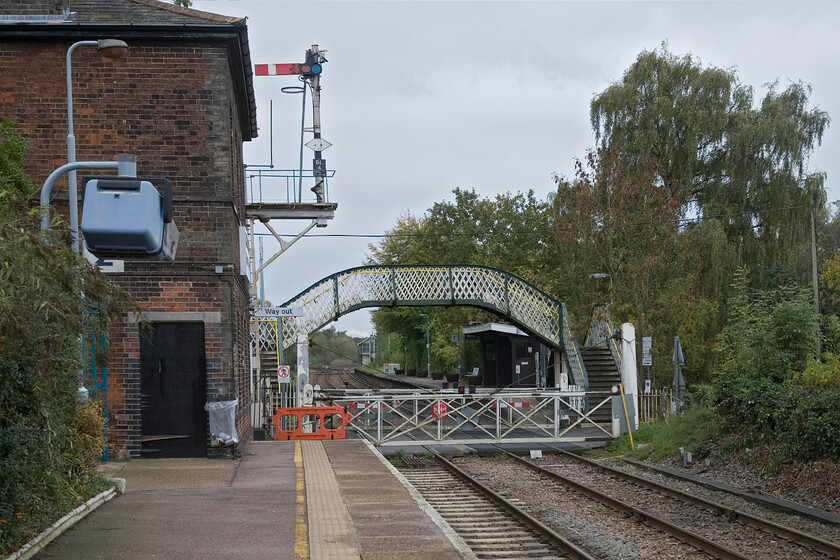 22. Looking east, Brundall station