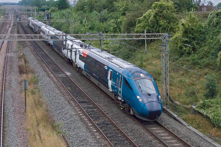 805011, 16.36 London Euston-Crewe (3K97, 5E), Victoria bridge 
 With daily test runs still taking place, it looks as though the release of all of the Class 805s into traffic is not going to take place just yet and let's not mention the 807s just yet! 805011 passes Victoria bridge working the 3K97 16.36 Euston to Crewe run that would return later in the day passing this spot at 21.15. There have been some problems with the role out of the 805s relating to, surprise, surprise, their software! 
 Keywords: 805011 16.36 London Euston-Crewe 3K97 Victoria bridge AWC Everio