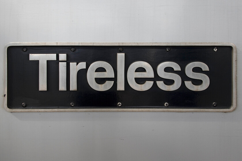 Nameplate, 68021, TP 12.00 York-Scarborough (1T31, 1E), York station 
 Whilst other operators are applying naff vinyl names to their locomotives and stock it's nice to see that TPE is affixing proper cast nameplates maintaining the best traditions of the railway. 68021 'Tireless' waits to leave York station at the rear of the 1T31 12.00 shuttle service to Scarborough. 
 Keywords: Nameplate 68021, TP 12.00 York-Scarborough 1T31 York station TPE TransPennine Express Tireless