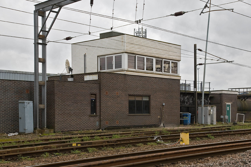 Crown Point Depot CC signal box (BR, 1982) 
 Typical of its time is the BR built utilitarian signal box just east of Norwich Crown Point depot. It was opened in 1982 at the same time that the old shed moved from a site just west of the station to Crown Point. The move and huge reorganisation of the Norwich station area necessitated the closure of a number of mechanical boxes. As well as controlling entry and exit moves at Crown Point depot itself, the panel also manages all moves around the station area. 
 Keywords: Crown Point Depot CC signal box