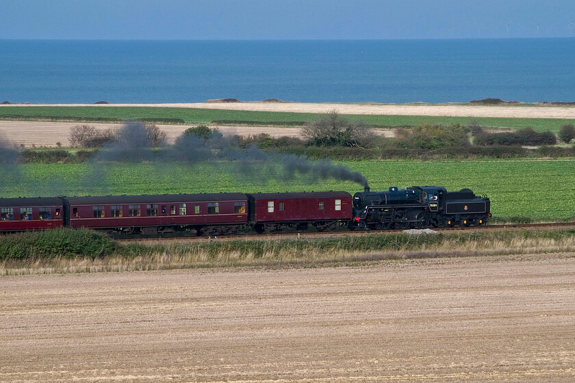 7. 76084, 11.15 Holt-Sheringham, Weybourne Wood (our bench!) TG128423