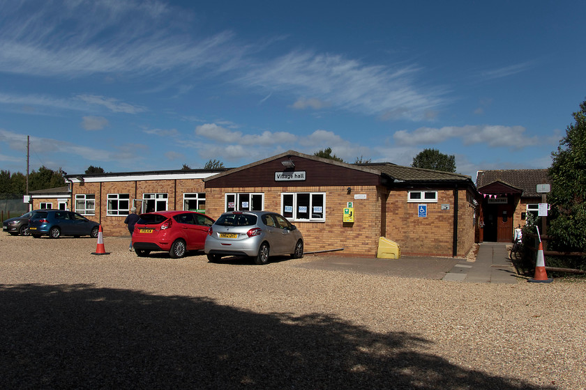 Roade Village Hall 
 Roade Village Hall where the excellent and informative exhibition commemorating he 180th anniversary of the opening of Roade Cutting took place.