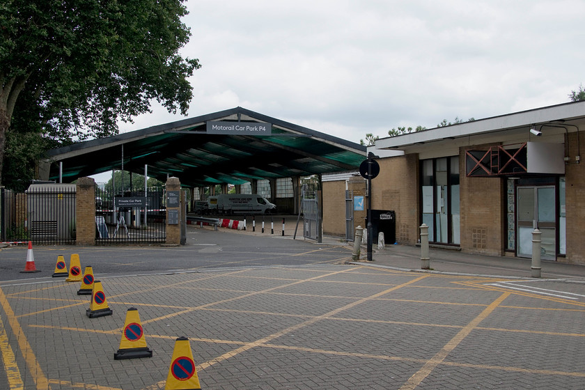 Former Motorail terminal, Kensington Olympia 
 The former Motorail terminal at Kensington Olympia station is still in existence but now used as a carpark largely for visitors to the adjacent Olympia exhibition centre. The terminal opened in 1966 and survived into the late 1980s but I do not know exactly when the service here was finally ended, can anybody advise me? 
 Keywords: Former Motorail terminal Kensington Olympia