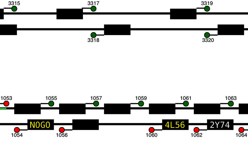 OpenTrainTimes screenshot showing 4L56 
 I have included this screenshot taken from my 'phone for its comedic value. The 4L56 13.15 Trafford Park to London Gateway has failed near Long Buckby on the Northampton loop line causing obvious problems for everything behind it including a trapped London Northwestern 2Y74. This is becoming a bit of an issue in recent weeks with a number of freight failures in this area. However, what made me laugh was the signaller inserting the words NOGO at signal 1054! That pretty well sums up the situation on the up slow line between Hillmorton Junction and Northampton on this busy Friday evening. 
 Keywords: OpenTrainTimes screenshot showing 4L56