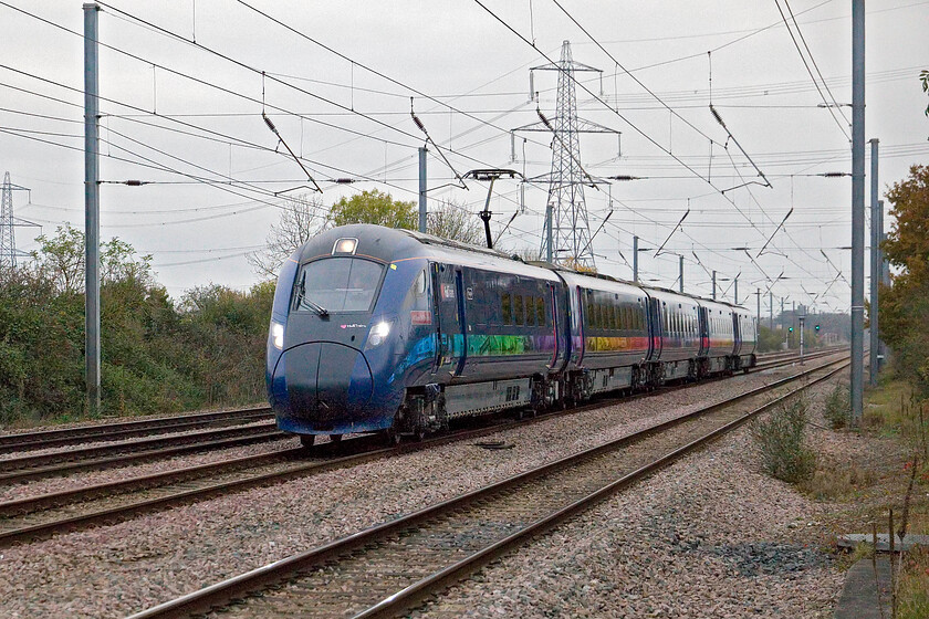 802304, HT 05.57 Beverley-London King's Cross (1A91, RT), Tempsford level crossing 
 802304 'William Wilberforce' passes Tempsford working the 05.57 Beverley to London King's Cross service. The Class 802s have been in service with Hull Trains for nearly five years this December and have proved to be reliable (as to be expected) but still have the dreaded ironing board seats as do their GWR counterparts. It's sobering to think that open access operator Hull Trains has been in operation for nearly twenty-five years and it's worth remembering some of their past stock used, Class 170s, Class 222s, Class 86s hauling Mk. III stock, HSTs and of course the dreadful Class 180s. 
 Keywords: 802304 05.57 Beverley-London King's Cross 1A91 Tempsford level crossing Hull Trains William Wilberforce