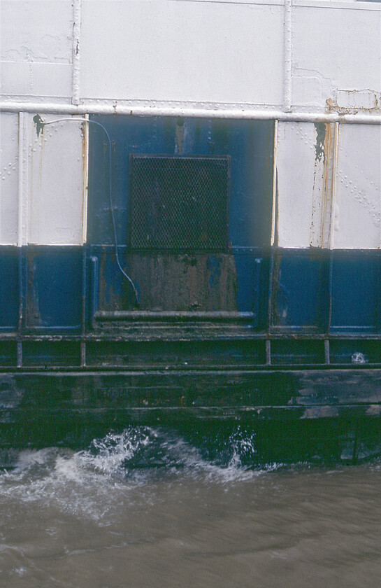 MV Farringford, 15.15 New Holland Pier-Hull Corporation Pier, New Holland Pier 
 I am not quite sure as to why I took this photograph of MV Farringford as it moved away from New Holland Pier working the 15.15 sailing to Hull! However, as the vessel is no longer with us and this was its final week of operation I have included it! After it finished its service on the Humber it was due to head to Scotland to ply the Gourock to Dunoon route but this never took place with it never actually leaving Hull being cut up a Silcock's Basin in 1984. 
 Keywords: MV Farringford 15.15 New Holland Pier-Hull Corporation Pier New Holland Pier Sealink