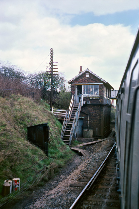 Whitwood Junction Signal Box (NE, 1890) 
 Marking a change of railway companies Whitwood Junction signal box is a North Eastern Railway Type S1b design structure dating from 1890. It was closed in 1997 with control passing to the new Castleford control centre, see...... https://www.ontheupfast.com/p/21936chg/23791610004/castleford-signal-box-railtrack In the background, the bridge that carried the (at this time) freight-only Lancashire and Yorkshire line from Pontefract to Methley can be seen spanning the NER route. The track and the bridge were removed sometime after this photograph was taken, only to be reinstated at the end of 2019 but now as part of the Castleford to Wakefield Greenway project, see.... https://www.sustrans.org.uk/our-blog/news/2019/december/santas-on-the-castleford-to-wakefield-greenway 
 Keywords: Whitwood Junction Signal Box North Eastern Railway